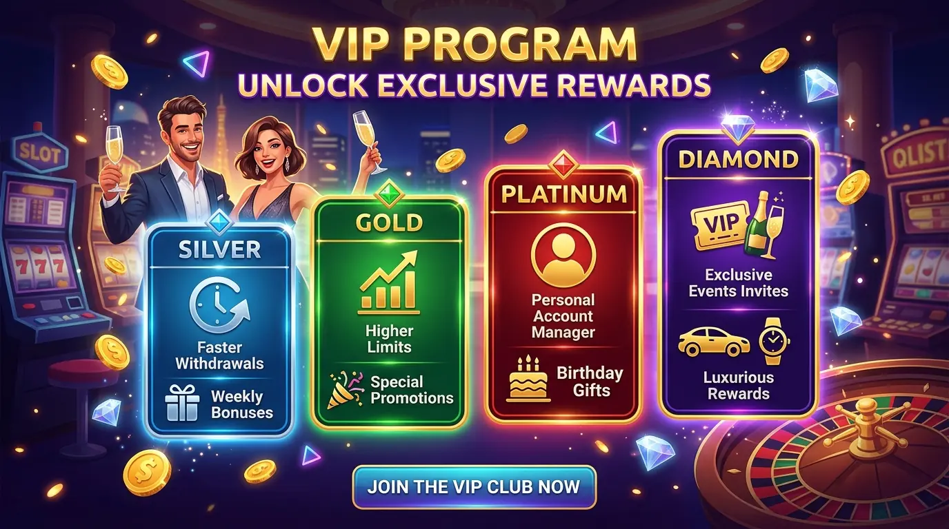 Silver oak casino VIP Programm